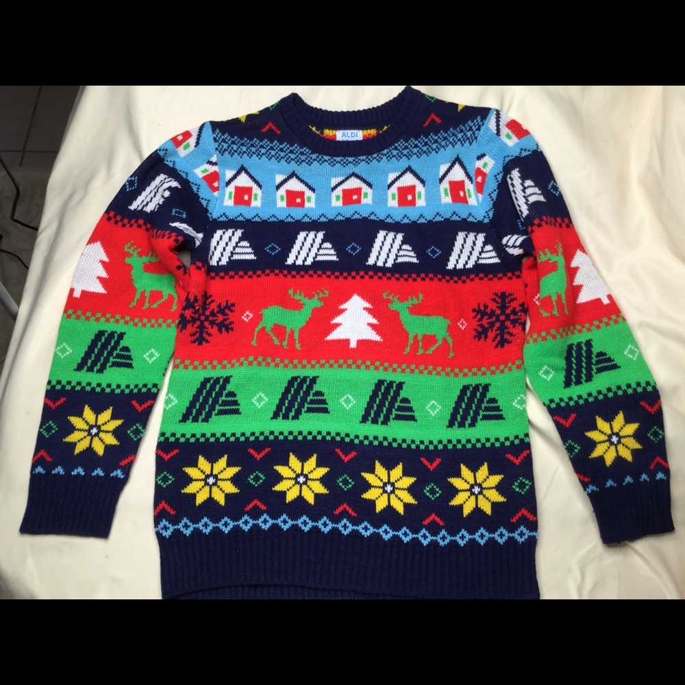 Aldi Gear Christmas Holiday Sweater - S